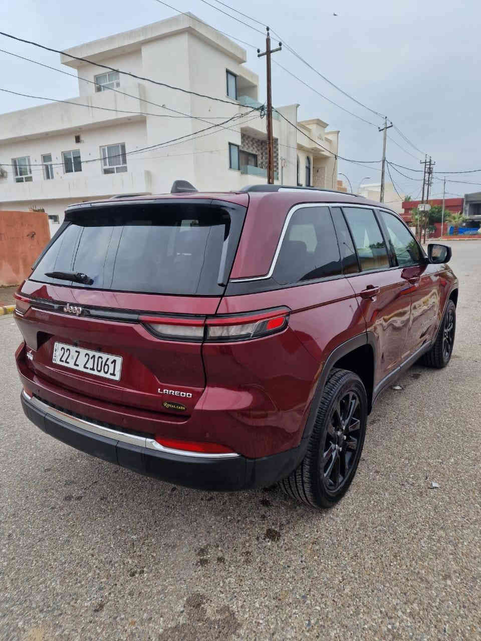 🚗 للبيع - Jeep Grand Cherokee 2023 🚗
📍 الموديل: 2023
📍 ماشي : 29 الف  ميل فقط
📍 المحرك  6 سلندر 
📍 متواجد في كركوك
      سيارة 5 مقاعد  
     ضرر:  قطعتين فقط
سيارة مرقم اربيل
💰 السعر المطلوب: 277) وبي مجال
📞 للتواصل: ***********)

        مۆدێل: 2023
📍 ماوەی ڕۆیشتن: تەنها 29 هزار ميل
📍 مەکینە: 6 سلێندەر
      ئۆتۆمبیلی 5 کورسی
📍 شوێن: کەرکوک
🛠️ زیان: تەنها دوو پارچە بۆیاخ
     3 پارچە، سارد
💰 نرخە داواکراوە: 277)  
📞 پەیوەندی ***********: ) كركوك, العراق
