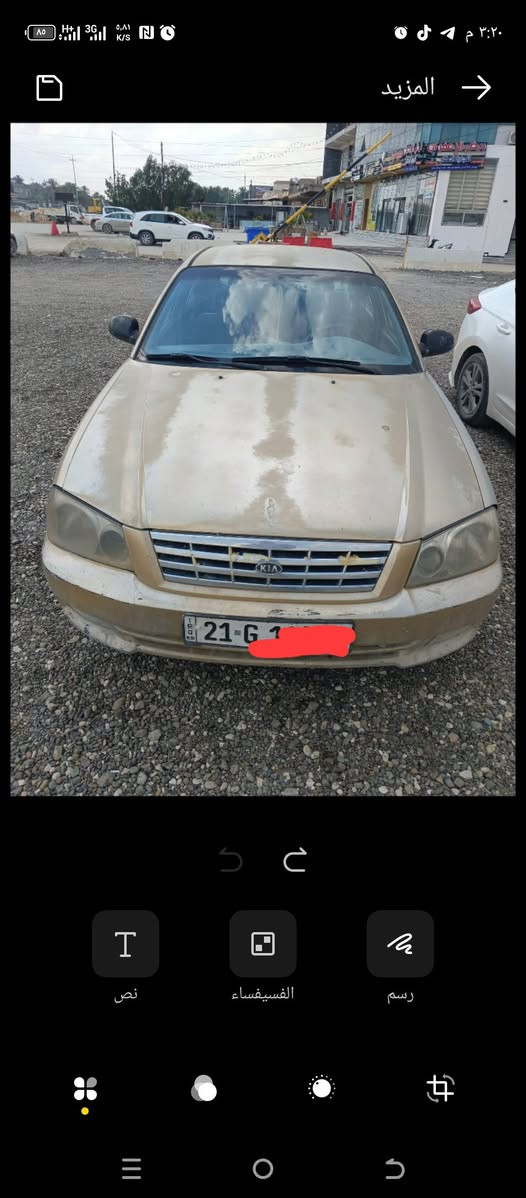 السلام عليكم ورحمه الله وبركاته سياره اوبتما وارد خليجي بدون حادث موديل 2002 سياره خير من الله تدفئة تبريد كهربائيات كلها شغاله رقم سليمانيه بأسمي تخم تاير نقصها فقط يدة الباب ودرايم شفت يحتاج تبديل سياره بلاديه رقم الهاتف *********** السعر 50وبيها مجال اتصل وتدلل المكان المسيب
