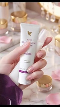 ألو مسترايزنك لوشن • فوريفر ليفينج • مرطب وجه وجسم