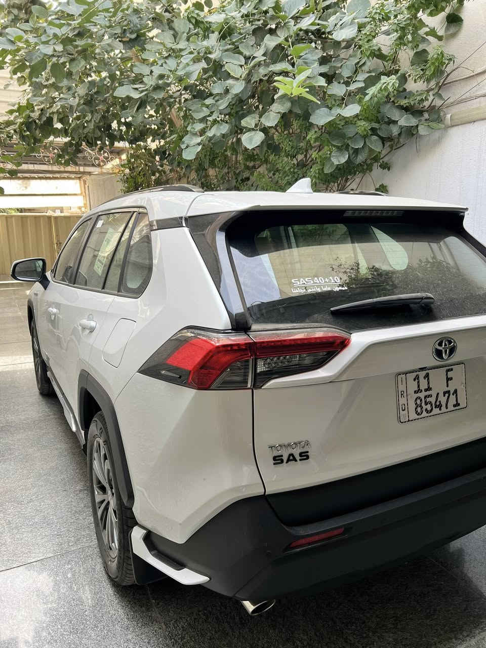 السلام عليكم راف فور هايبرد  ماشية الف فقط 2024 ساز ضمان ٨ سنوات وصيانة مجانية لمدة سنتين فول مواصفات فتحة بصمة حساس امامي خلفي مكفولة من الشخط والرصعة مكان السيارة الكاظمية السعر 30,500$
هاتف ***********/***********
