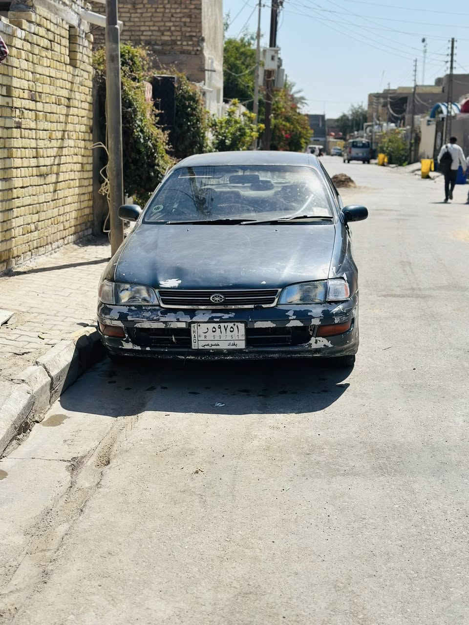 سلام عليكم عرونه للبيع مديل 97 سياره كامله من كلشي كهربايت شقاله  كير ومكينه مكفول مكينته ام الجف رقم بغداد سنويه ماصاقطه مكاني واسط نعمانيه السعر (45) وبيه مجال للستفسار ***********
