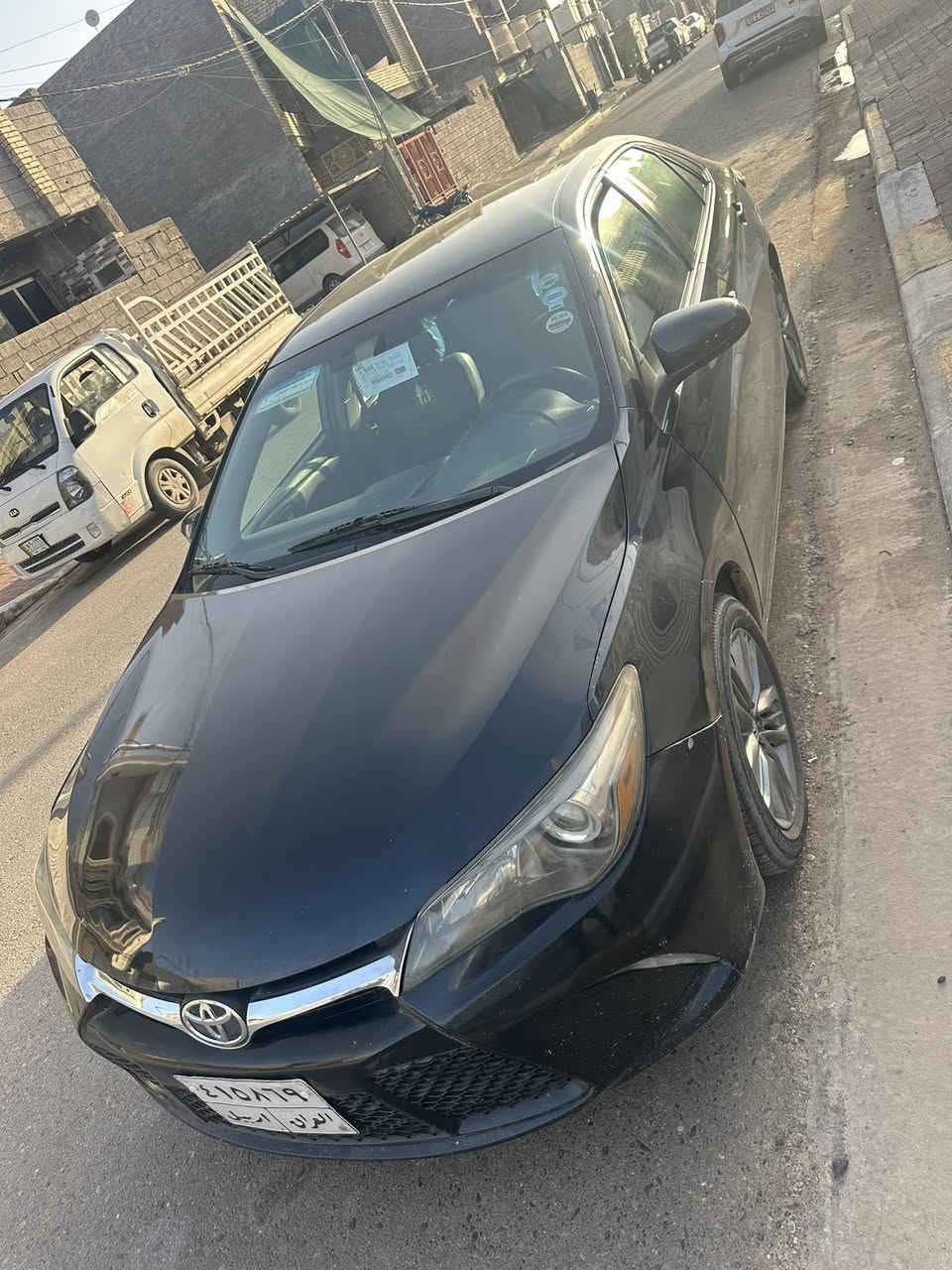 السلام عليكم للبيع كامري 2015 SE
ماشيه ١٣٠ mi محرك كير شرط مامفتوح ولا ينقص
اربع قطع صبغ جاملغ وبنيد صبغ 
+ بابين يمين بدون دواخل بدون ارباگ 
سنويه منتهي السعر ١٣٤ وبيها مجال 
مكان السيارة صلاح آلدين ناحية الزوية مراوس حسب القناعه 
***********
***********
