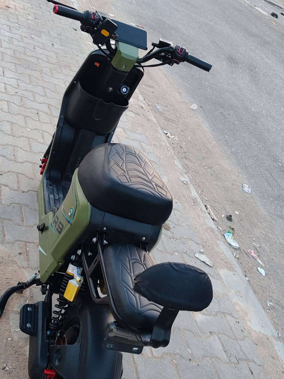 سلام عليكم
دراجه شحن 
للبيع 
موديل 2025💫
بطاريات فول 16امبير ونلي ⚡
نضام Rرجوع الخلف💯 
نضام Pوقوف 🤑 
تشغيل بصمه +سويج 🫥
كامل ملحقات 👻باقي التفاصيل خاص متواجد+ وتساب 
الرقم ***********
