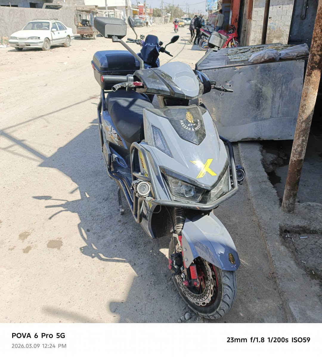 السلام عليكم دراجة سكنس 2026شهر ال 1للبيع الدراجة فول مواصفات للاخير بصمة تشغيل عن بعد لايت عالي ناصي لد بريكات دسك بريك عمبار نضام بارك نضام الرجوع للخلف رايدهة ب مليون بيها مجال ‏‪***********‬‏ مكاني الشعب حي البساتين
