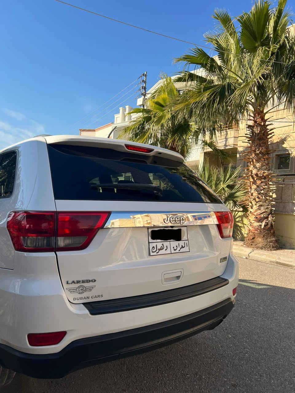 سیارە جێپ لاریدو 2011 
مکینە 6  پستن  3.6 
گێڕ و مەکینە نە ڤەکرینە و ب شەرتن
تحویل ب شەرتە 
بێ تەقڕەقە
بێ بۆیاغە بێ دەعمە
بصمة یە
ستێڕن تحکم 
تلفۆن....     ***********
ــــــــــــــــــــــــــــــــــــــــــــــــــ
السیارة جيب لاريدو 2011
مكينة 6 بستن    3.6
الكير و المحرك بلادي  نظيف بشرط
التحويل بشرط
بدون صبغ و بدون دعم
بصمة تشغيل
تحكم ستیرن
السيارة نظيفة و حلوة
تلفون....   *********** سميل, دهوك
