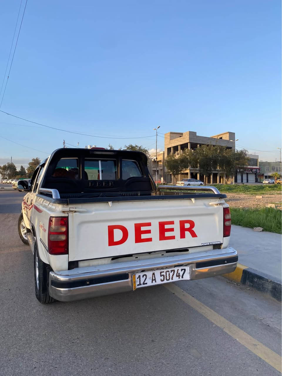 موديل 2012 
  128.km عداد مسافه
جهاز من كلشي مايحتاج اله صرف كلشي
رقم جديد وهزه جديده
تبريد خير من الله
محرك وكير وطخم بحاله جيده
كلين تاتيل بدون صبغ سياره 
شرط تحويل
سياره كلش نظيفه احلى من صور
السعر 92 وبيها مجال بسيط حق جيتك
للتواصل *********** موصل, نينوى
