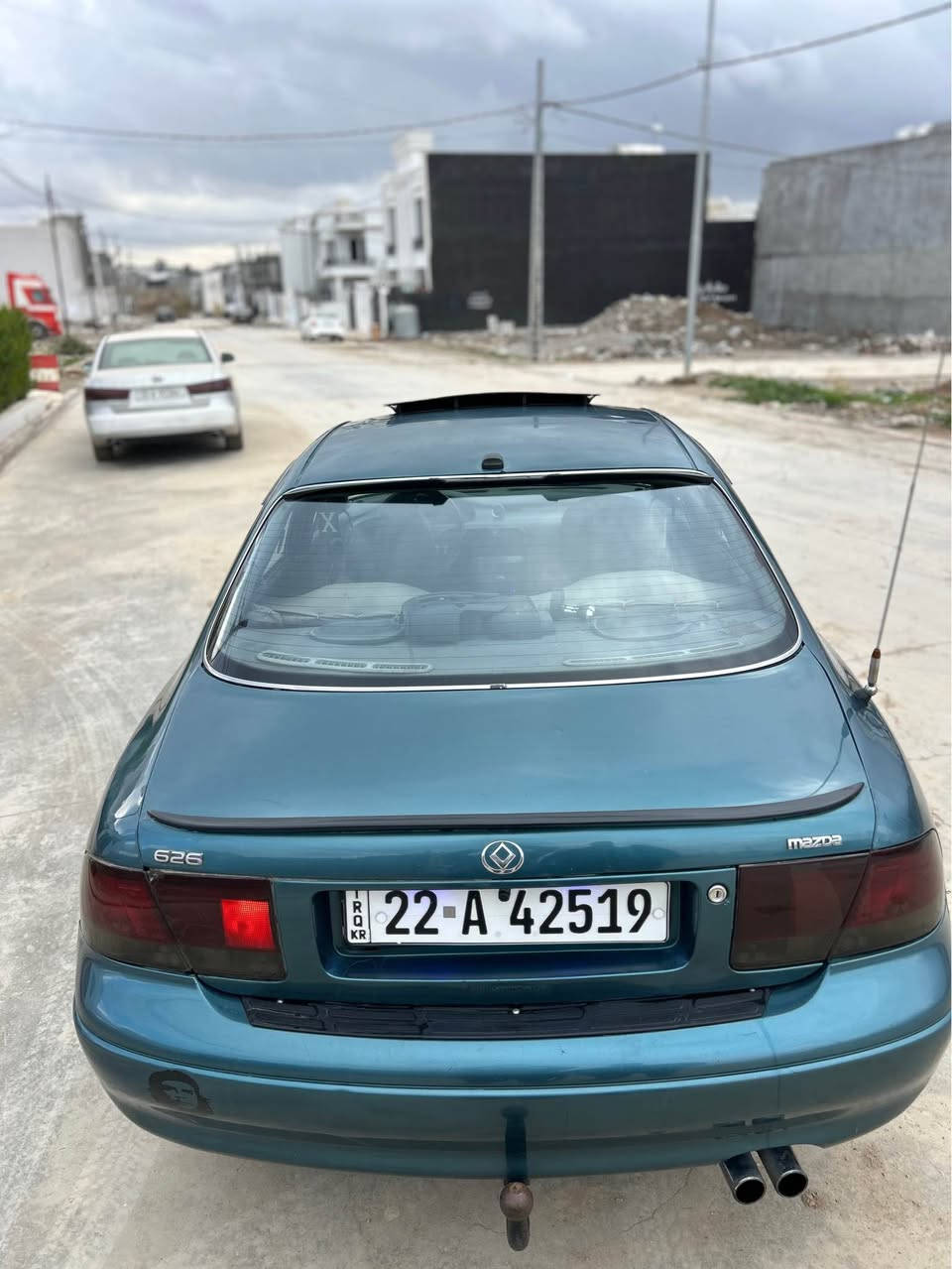 مازدا 626 گير عادي 
مؤديل ١٩٩٢
سبوخ عامه بؤ جواني
رقم هولير ره قموو سنوي تازه يه تا٢٠٢٩
بيتاقي بنزيني هه يه 
گير مكينه به شرت
ليداوي بس جاملخ بيشه وه يه 
تبريد ساردوو گرم 
شاشه كاميره 
جوار جام كارباي
ئاوينه كارباي 
تايو ويلي لؤكه 
سعرر٥٣ مجال 
رقم ***********
***********
شوين كركوك كركوك, العراق
