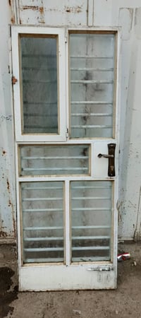 باب حديد بدون جرجوبه فقط الباب عرض 80cm والارتفاع 2m سعره 40 الف  بغدا...