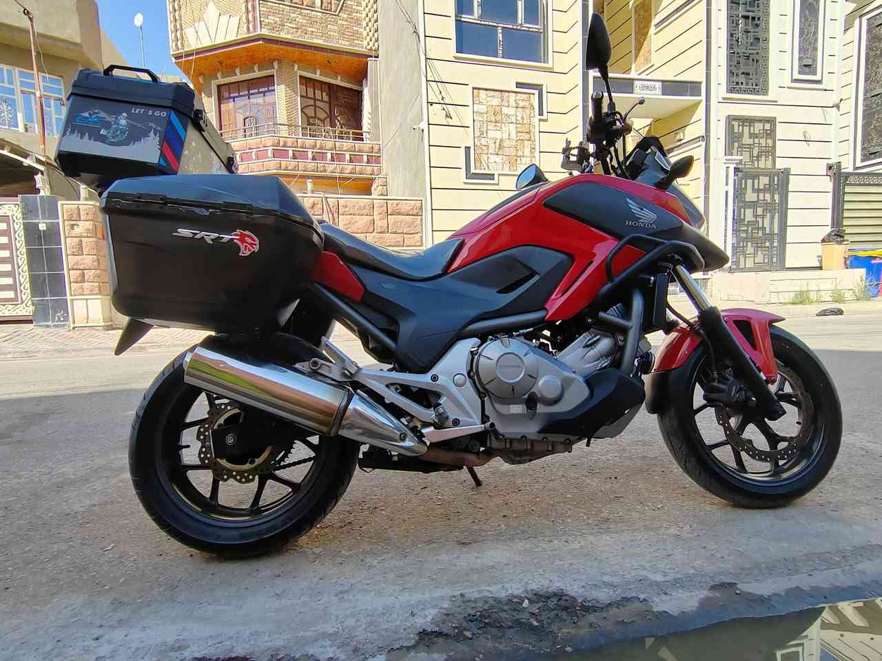 Honda NC 700x للبيع
هوندا انسي 

ادامة كاملة

دراجة مكفولة من كير ومحرك وكهربائيات

موديل 2015

مكاني ديالى الحويش

السعر 25 ورقة 
وبيه مجال بسيط للشراي والطيبين

***********
واتساب وخط
