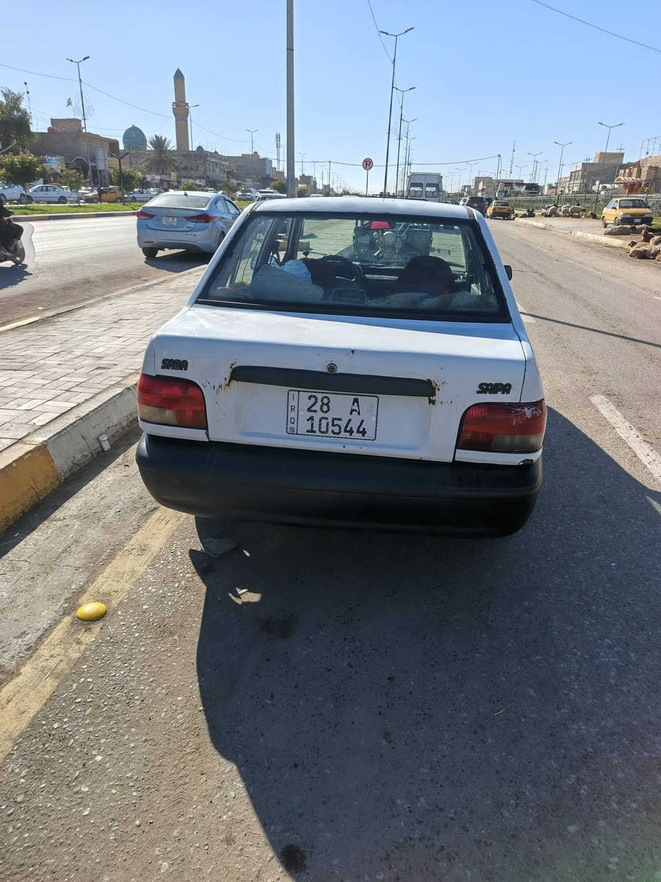 السلام عليكم سايبا موديل 2011 عضم البيع شواصي مكفوله اومكفوله من الضربه او قطرت الصبغ رقم جديد نجف بسمي امداور ثاني يوم السعر32 الرقم***********  العنوان كربلاء شارع أحمد الوئلي
