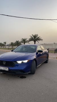 هوندا اكورد موديل 2023 SPORT L وارد امريكي فول مواصفات  . كشنات جلد (ا...