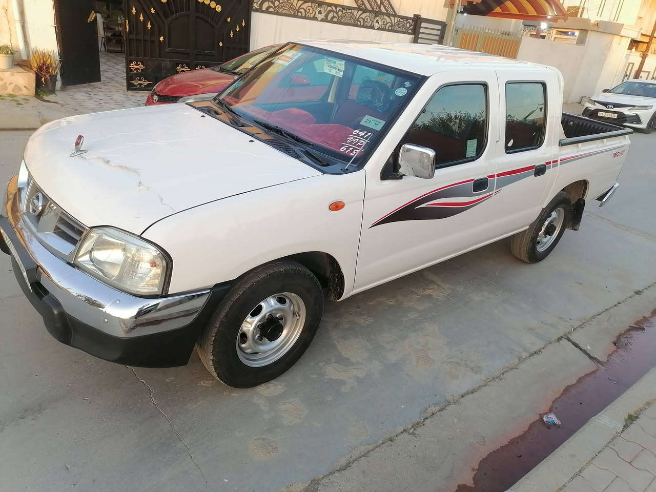 موديل ٢٠١٢ بدون صبغ بس تعديل بارد براس البونيد فقط بطاقه بانزين بيها مكان السياره كركوك سعر ١٤٥ بيها مجال قليل ***********
