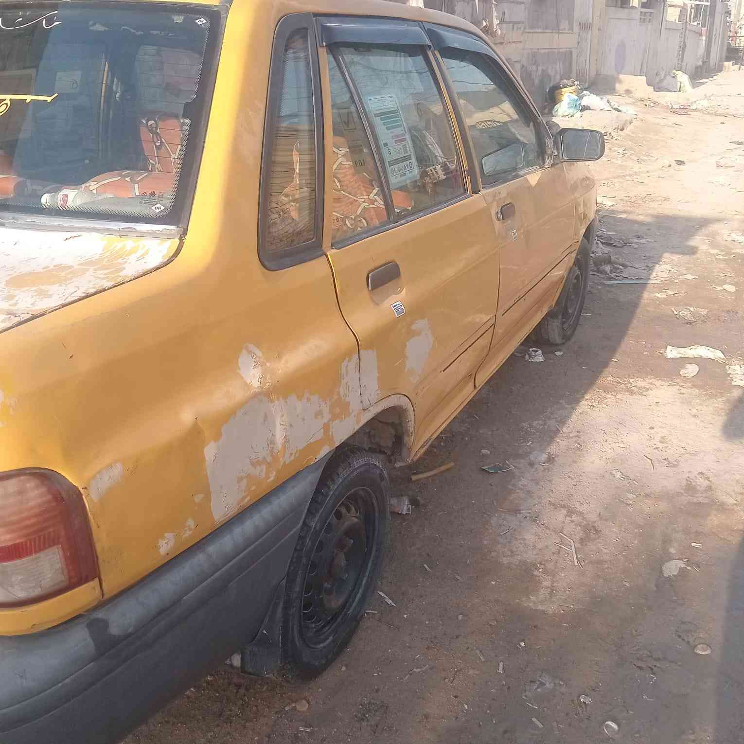 السلام عليكم سايبة مديل 11 مكفولة فقط البصورة المكان النجف حي ميسان وعليهة هية 165 السعر 16 وبيهة مجال للستفسار *********** وبيهة بخار قليل
