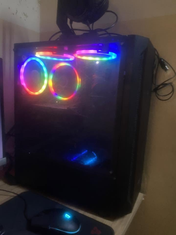 السلام عليكم كيس لبيع 425 وبي مجال
CPU i5 9400f
GPU GTX 1650 super  برانده زوتك 
PORD MSI H310M PRO-VH PLUS 
RAM 16gb
PWR 500 wt Rgb
SSD 120
HHD 500
كيس ويه 3 فانات rgb 

عنواني موصل ويجود توصيل ***********
