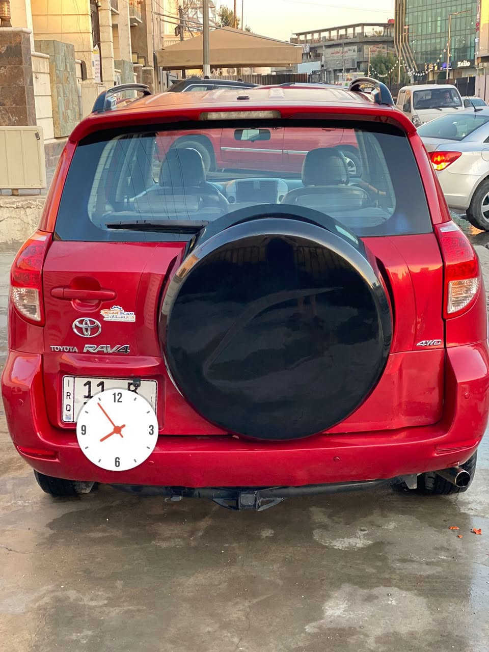تويوتا راف فور 2008 وارد امريكي ليبل واحد محركV6 لمتد فول واحد على واحد السيارة بيها كم قطعة صبغ  اني ابيعلك حزام. رقم بغداد جديد سنوية وهزة جديدة وبأسمي تحويل ثاني يوم.  السيارة سلايت وكشنات تدفئة وجلد. السعر ٩٩ وبيها مجال بسيط مكاني بغداد اليرموك ***********

