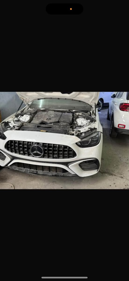 السلام عليكم

مرسيدس بنز C 300 موديل 2024 وارد كندي بيها 3 قطع تبديل
اصلي وبارد يعني بدون صبغ ابدد
عليها كت Amg
مواصفات سلايد فتحة سقف
بصمة وبصمة ابواب
انارة داخلية الوان
محرك كير واير بشرط مامفتوح
فول فول مواصفات شاشة كبيرة لمس كاميرات محيطية
حاسة رادارات كشن جلد
شفتات استيرن 
وبعد هواي مواصفات 
وسونر بلمنشور 
رقم بغداد المكان بغداد الطالبيه
للاستفسار ***********
