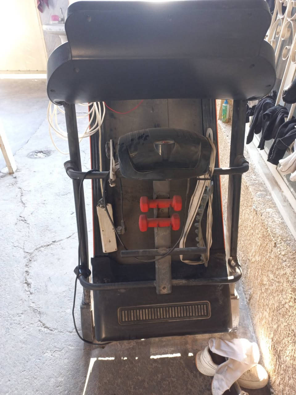 جهاز جري مستعمل شىء قليل للبيع وزن ١٢٠ كغم السعر 300الف وبيه مجال لشراي المراسلة ناشر المنشور الاتصال على *********** وات ساب
