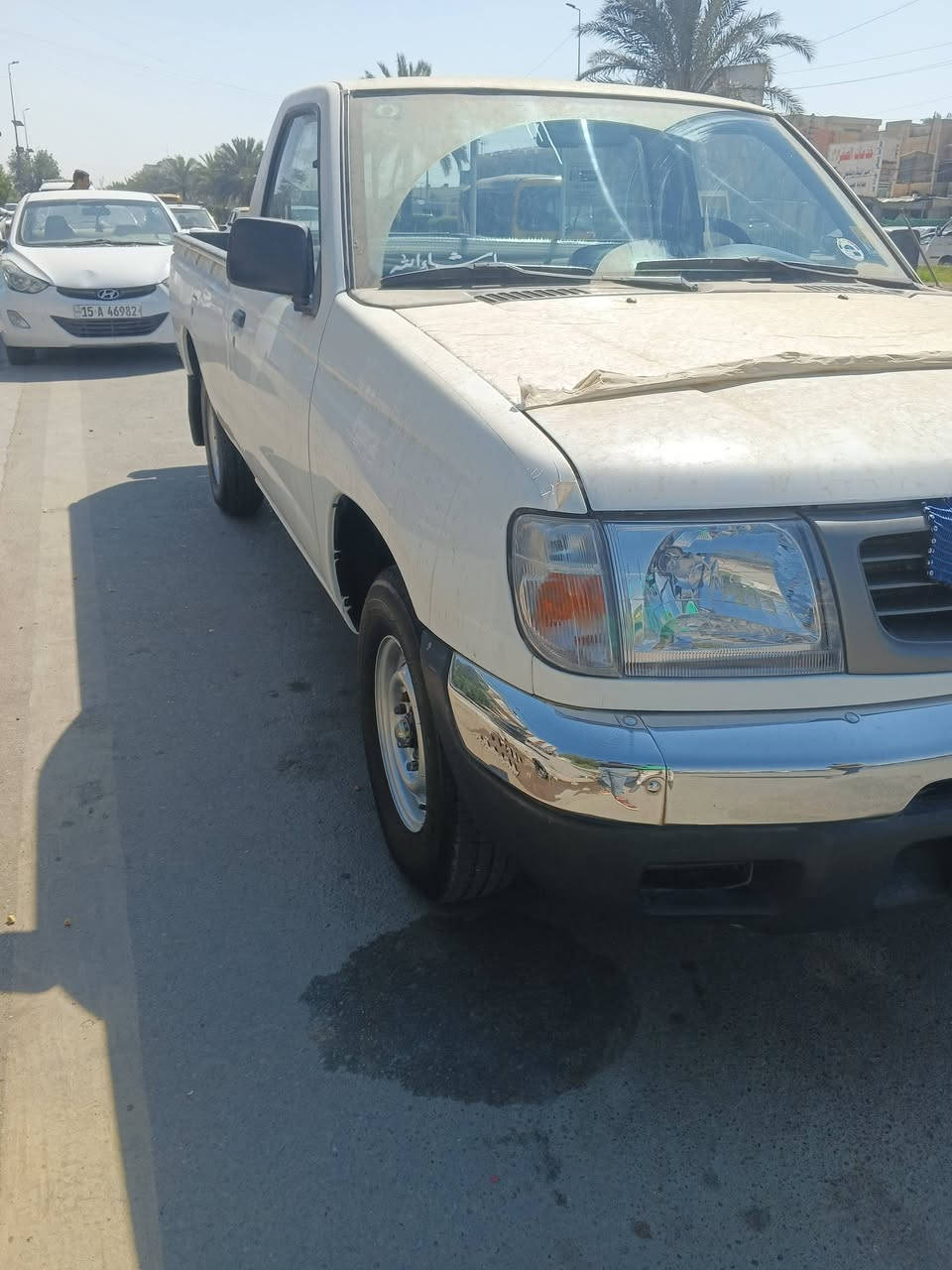 السلام وعليكم لبيع نيسان 2002رقم بغداد جديد بسمنه من شركه مصبوغ جماليه فقط بعده عله  شركه جديده حيل 5جنكال تبريد ثلج مكينه كير كفاله مكاني بغداد حي اور ***********
