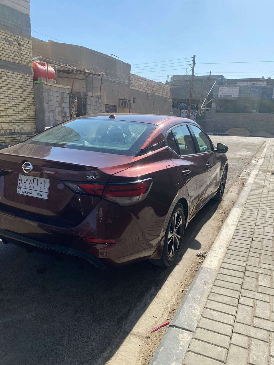 نيسان وارد امريكا 
مديل 20 
السعر 110 
وبهي مجال
***********
