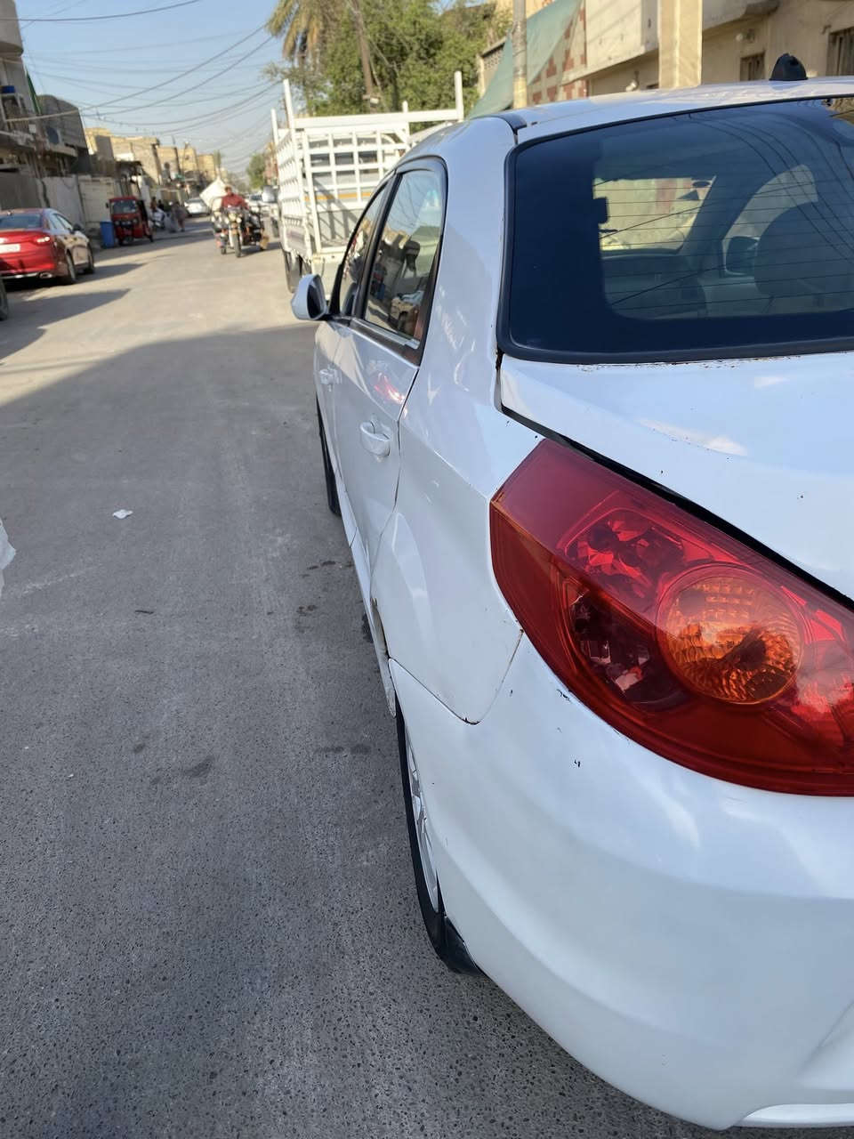 السلام عليكم
للبيع أو مرواس بسياره يراني صفره
شيري فلاوين 13
سياره حلوه وخير من الله 
تخم تاير  ويل كب
كير مكينه  بلكرتون حداديه تبريد صدر كله 
 باتري جديد  
كهربيات كولها كامله
داخلها لوك بلادي
سياره مصفره 
37
سياره مشروع وطني  نكليزي
التصال***********
مكاني بغداد الجديده شارع المسبح
