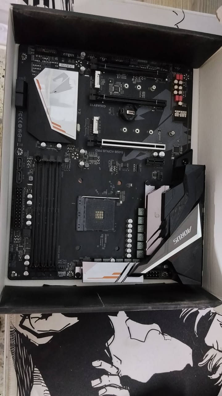 السلام عليكم 
Aorus b450 pro مستعمل للبيع 
السعر ١٠٠ الف


**إذا كنت صاحب هذا الإعلان وتريد حذفه لأي سبب، رجاءا أرسل رسالة إلى الدعم الفني**