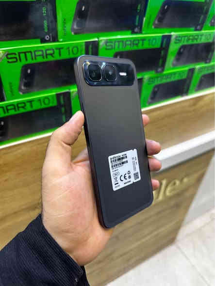 (          infinix Smart 10 plus      )
🔥 ئێستا لە تی موبایل بەردەستە 🔥
نرخی 122 هەزارە

🌹🌹🌹🌹🌹🌹🌹🌹
🌺قەبارەی ڕونما :6.67
🌺جۆری ڕونما :  ips lcd 
🌺نوێبونەوەی ڕونما : 120HZ
🌺ڕام :4GB
🌺بیرگە : 128GB
🌺چارەسەرکەر :   Unisoc  T7250  
🌺کامێرەی سەرەکی :  8MP
🌺کامێرەی سێڵفی : 5Mp
🌺باتری :  6000
🌺توانای بارگاوی بونەوە : 18W

نرخی 122 هەزارە

ئێمە لە تلگرام : https://t.me/Tmobile_yuu

هەموو پەیج و پلاتفۆرمەکانی ئێمە:https://takl.ink/T.mobile/

ناونیشانی ئێمە:
تی مۆبایل - سلێمانی - بازاڕی حەمە ســور - پشت چایخانەی شەعب - دوکــانی ژمارە { ٩ } 
***********
--------------
*********** السليمانية
