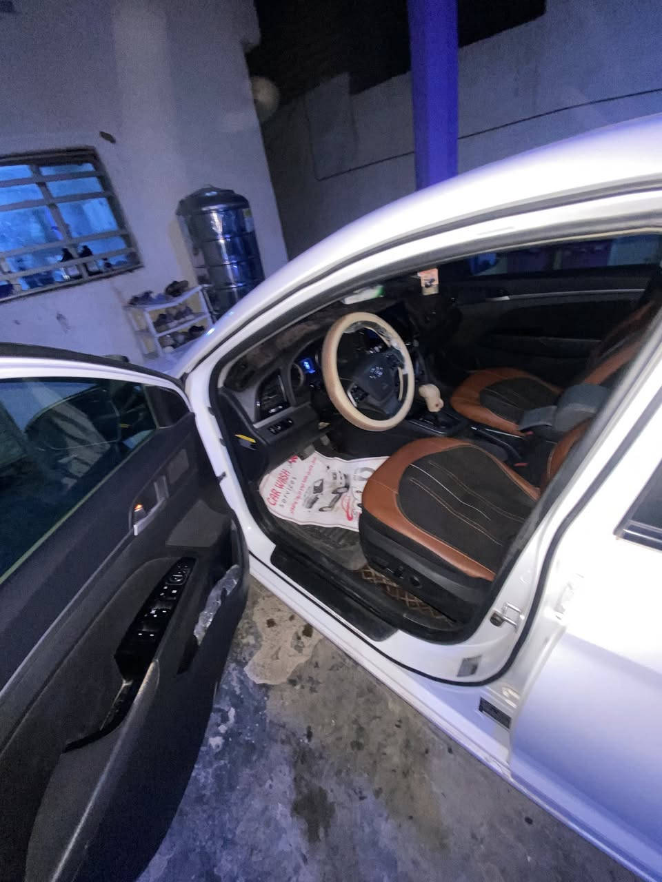 سلام عليكم النتره 2017 وار د امريكي   حادثه جاملق ايسر بدون دواخل وايرباك  سياره فول موصفات بصمه فتحه 
كشنات كهربائي  ***********
