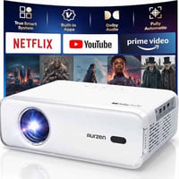 Aurzen EAZZE D1 • بروجكتور ذكي • ١٠٨٠P ٤K