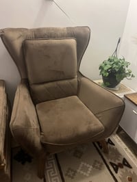 كراسي اثنين • حجم كبير • زولية بوهيمي تركي