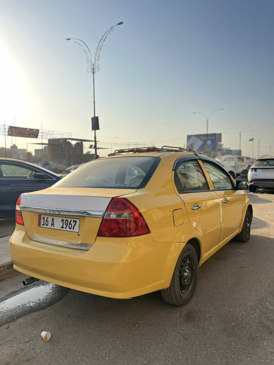 سلام عليكم  
البيع افيو 2007 خليجي 

رقم قادسيه دولي  

سياره كفاله من الضربه والتبديل 

كير مكينه حداديه تخم تاير دوشمه جاهزه الاخير 

السعر 47 وبيه مجال 

مكاني بابل نادر الثانيه

***********
