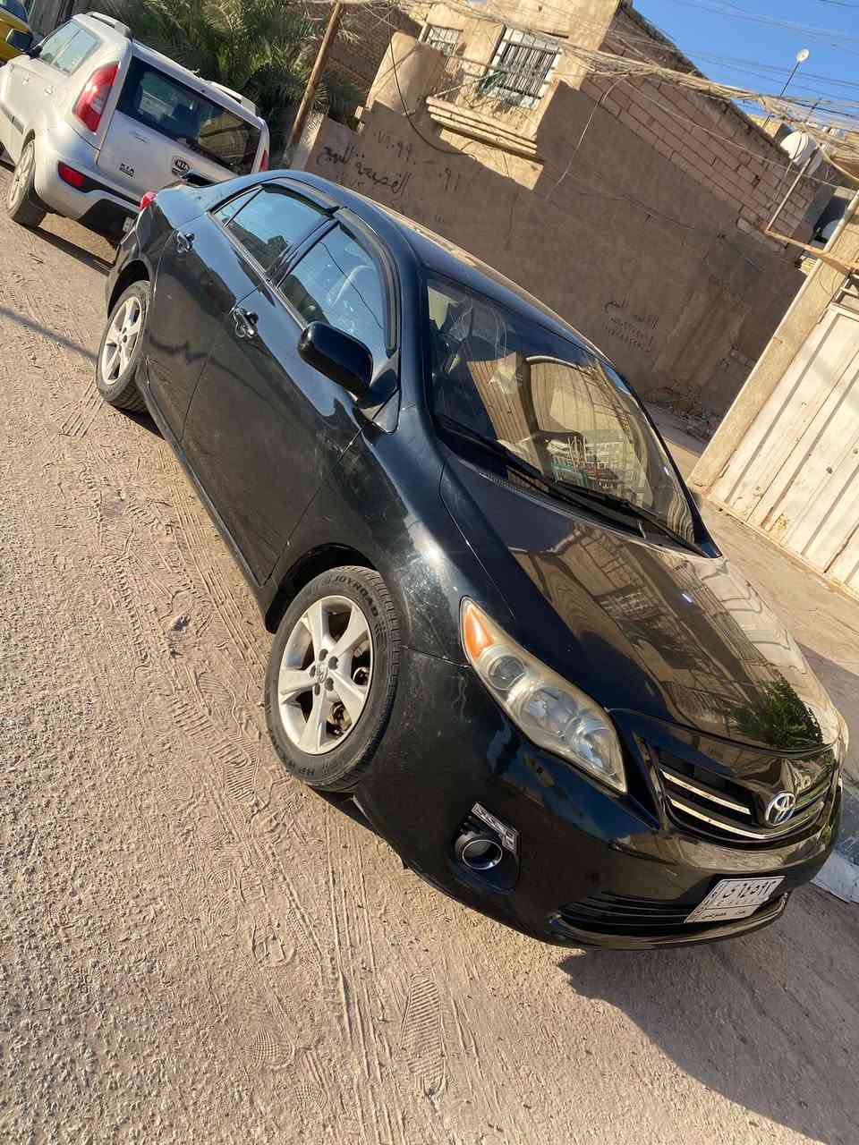 كورلا 2012 وارد امريكي رقم بغداد
محرك 1800 مصار حتى اسبوع من شديته جديد طابوكه 
صبغ عام اثر جراد 
السعر 80 وبيها مجال 
الرقم ***********

