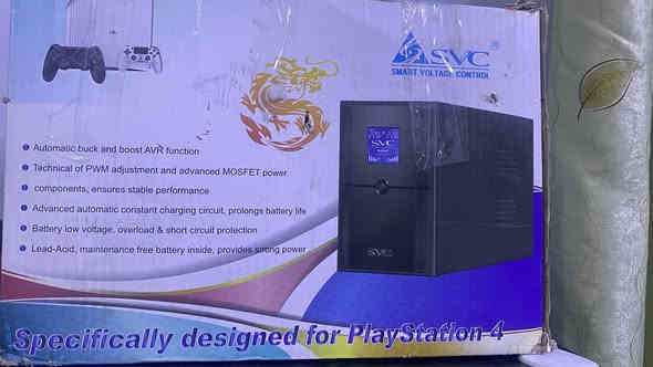 السلام عليكم عدي مستعمل  ups 1500 va offline  لل pc و ps4  بطاريه نص عمر تمشيك 10 الى 12 دقيقه سعره 40 الف مع التوصيل والسعر نهايته واتساب ***********
