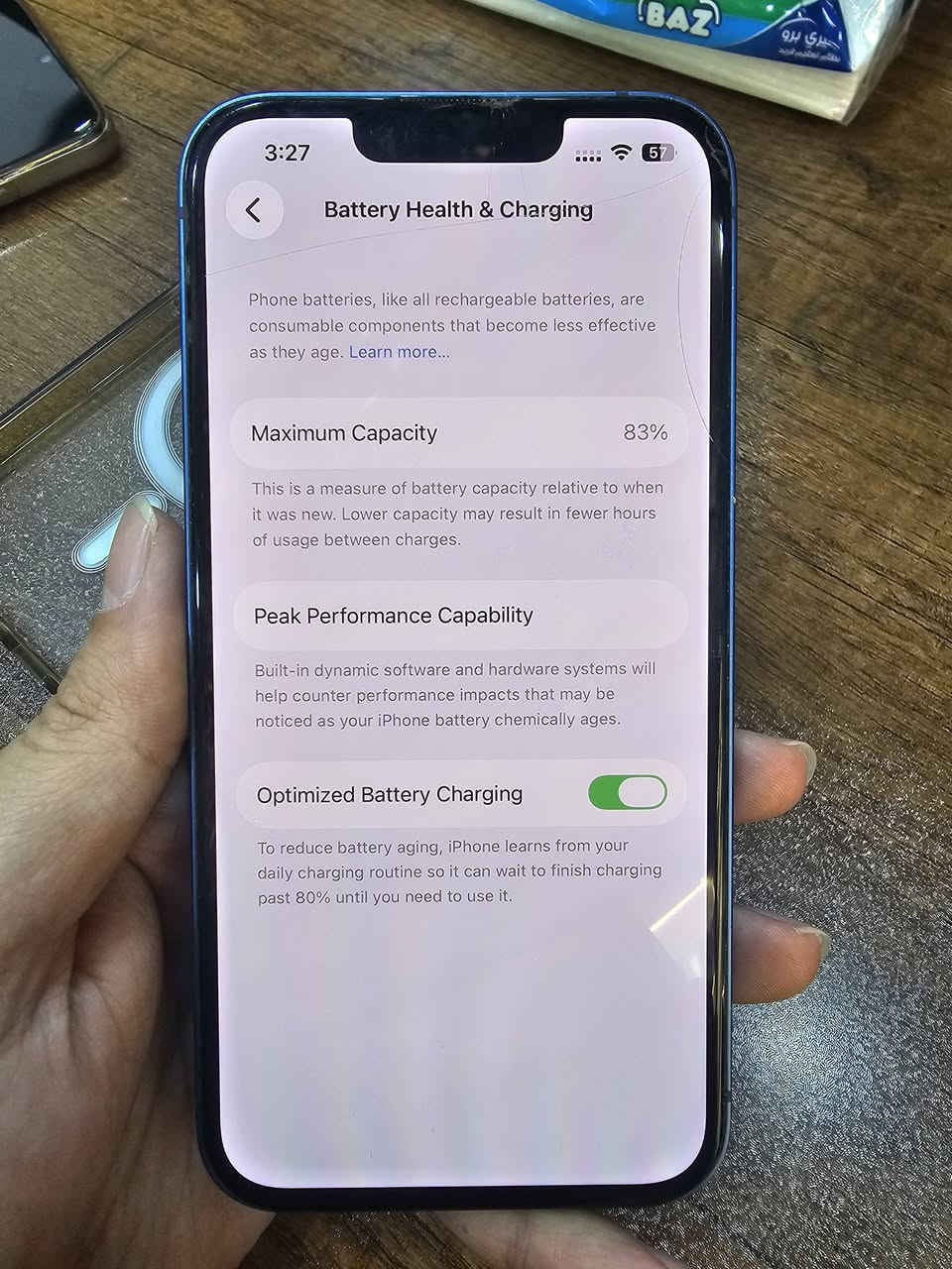 ايفون 13 عادي 128 (دبل سيم) نظيف كارتون موجود انطي وياه شاحنة وكفر شفاف.
ركز دبل سيم مو سيم واحد، سعر 425 الف نهائي
 مكاني بغداد الكاظمية شارع 60 مقابل مدينة العاب الكاظمية 
***********
