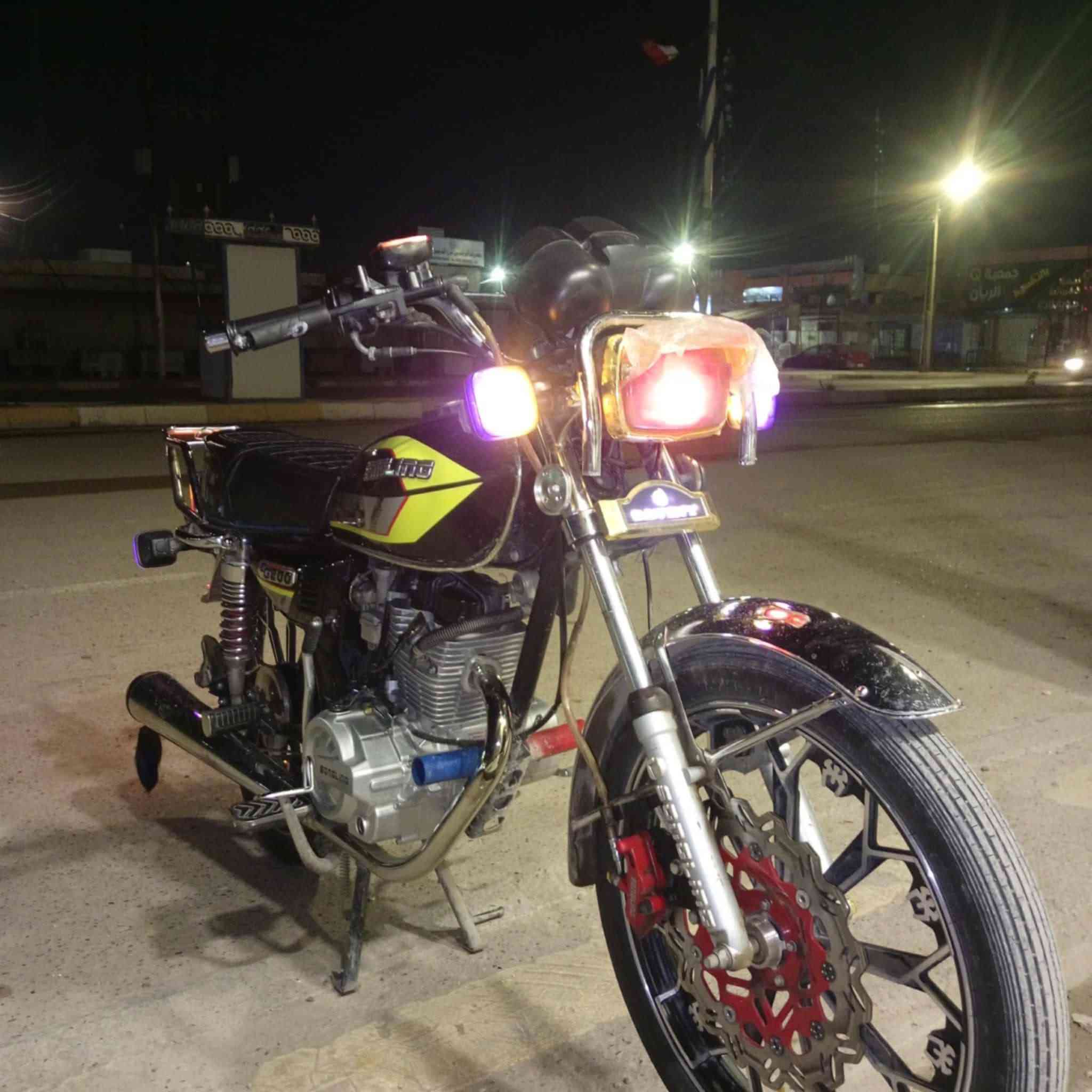 سلام عليكم ماطور البيع موديل 2024 اوراق كامله كمرك كامل محركه200 ماطور نظيف مابي اي شي برغي ماحطوط عليه تصل ع هاذا الرقم***********
