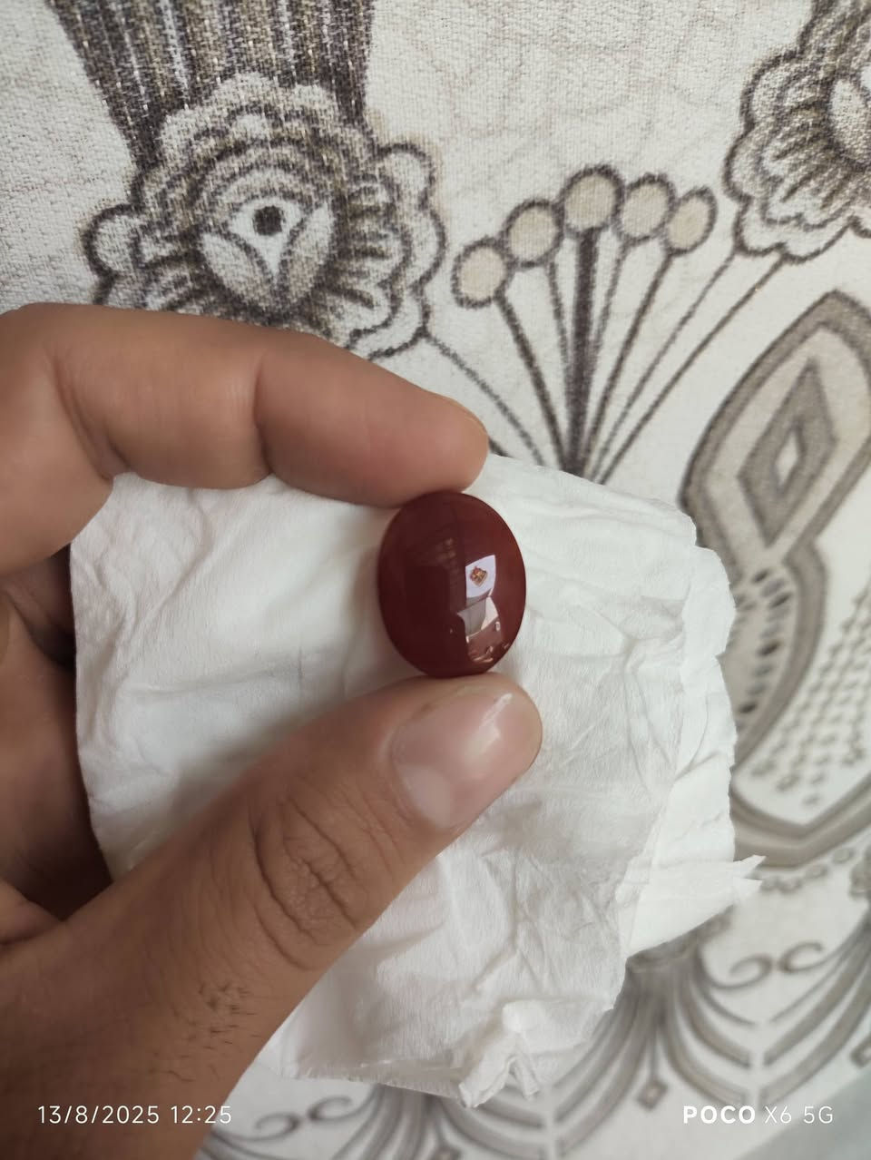 عقيق يماني كبدي طبيعي حجم القطعة 2سانتيم السعر 60الف


**إذا كنت صاحب هذا الإعلان وتريد حذفه لأي سبب، رجاءا أرسل رسالة إلى الدعم الفني**