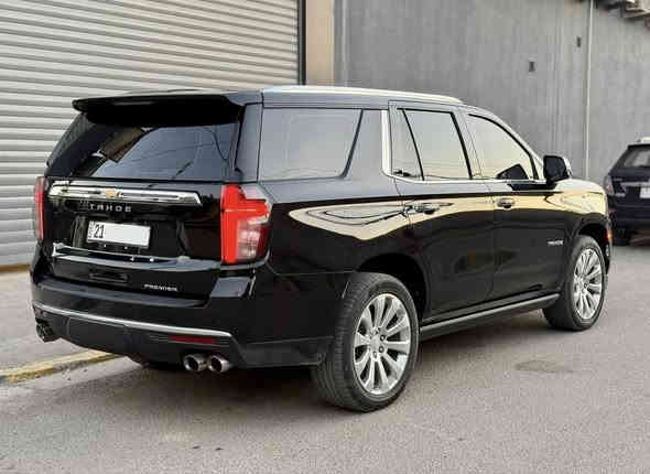 تاهو 2021 خليجي 
الفئه: برايمر 
مكفوله لا صبغ ولا ضرر محرك وكير مكفولات 
المواصفات: 1/1 
بانوراما 
داتا شو 
ثلاجه 
5 كامرات 
فورويل 
وضعيات قياده 
شاحن لاسلكي 
دوس شفط 
3 شاشات
صندوق كهرباء  
كشن ذاكره 
نظام اطفاء ذاتي 
سايد بريك كهربائي 
سماعات نظام Bose
ستيرن كهرباء + تدفئه 
رادار امامي + جانبي 
كشنات تبريد وتدفئه امامي + خلفي 
كشنات كهرباء امامي + خلفي 
حساس امامي + خلفي 
رقم سليمانيه بأسمي سنويه جديده 

السعر ( 480 ) وبيها مجال 
مكاني بغداد 
***********
الخاص مغلق
