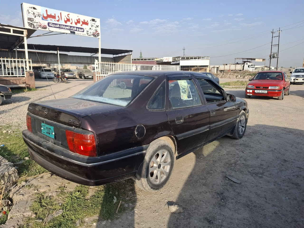 السلام عليكم للبيع اوبل فكترا موديل 1993 رقم أخضر سنويه أخضر شرط التحويل وكابون بانزين بيه محرك حجم 20 السياره صبغ عام جمالية طخم وكهربائيات كامل اي نقص ما بيه السعر 35 وبيه مجال. مكان السياره موصل سايدين برطله معرض ركن اربيل. 
*********** 
***********
