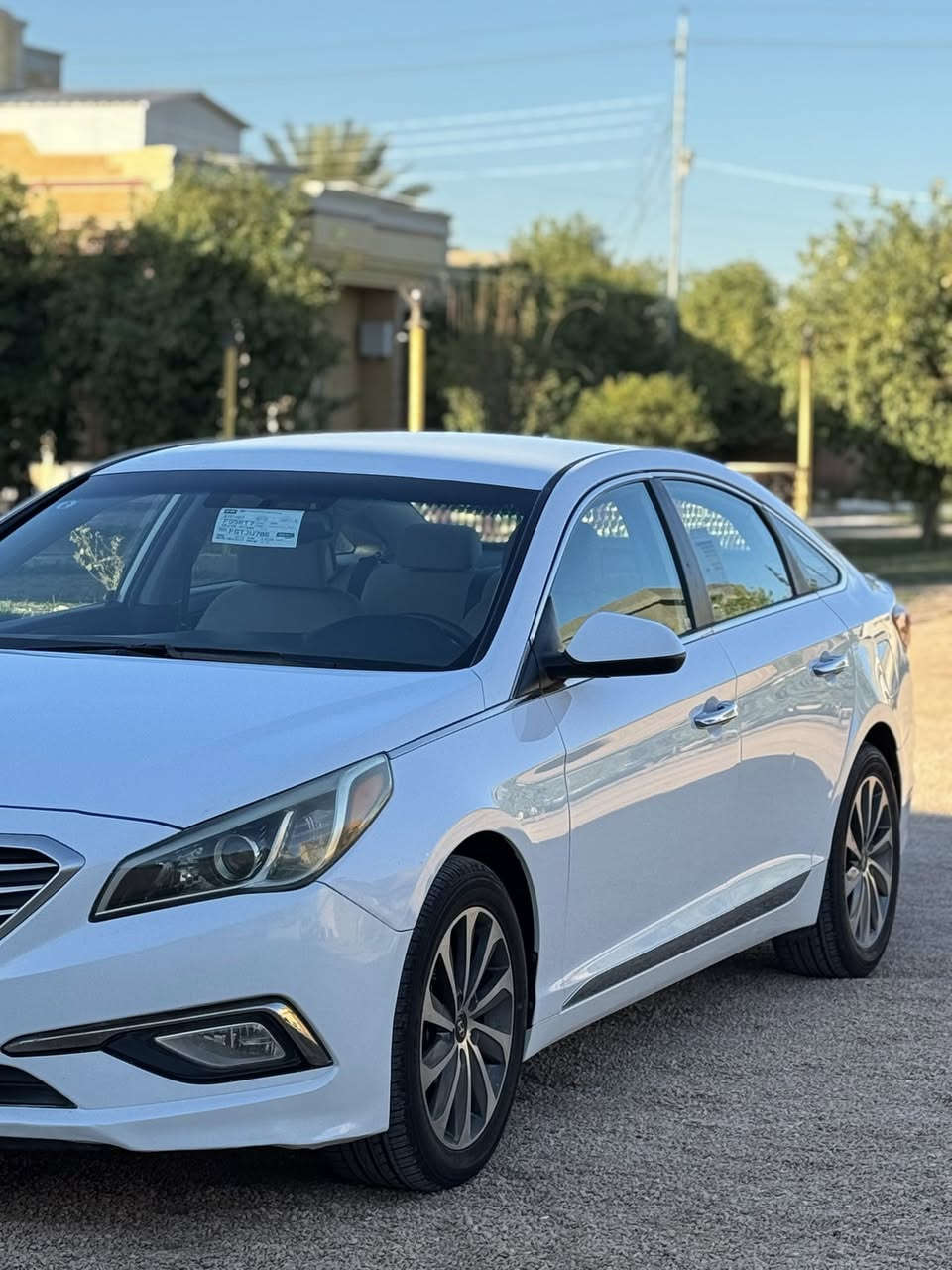 السلام عليكم 
للبيع هونداي سوناتا موديل 16رقم انبار باسمي تحويل ثاني يوم حادث السياره قطعه صبغ وحده جاملغ الخلفي فقط وتكحيل براس القماره شويه اثر تكشيره ماشيه 131 السياره جديده مكاني الانبار فلوجه 
رقم الهاتف / ***********
سعر السياره /128$وبي مجال للشراي
