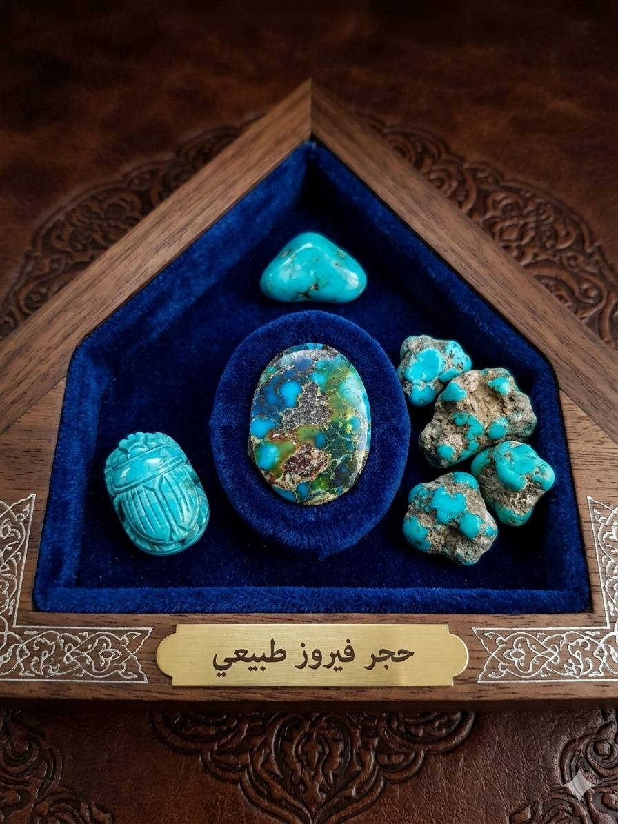سلام عليكم
اخوان يوجد لدينا حجر طبيعي فيروز نيشابوري اصلي ذمه 
***********
