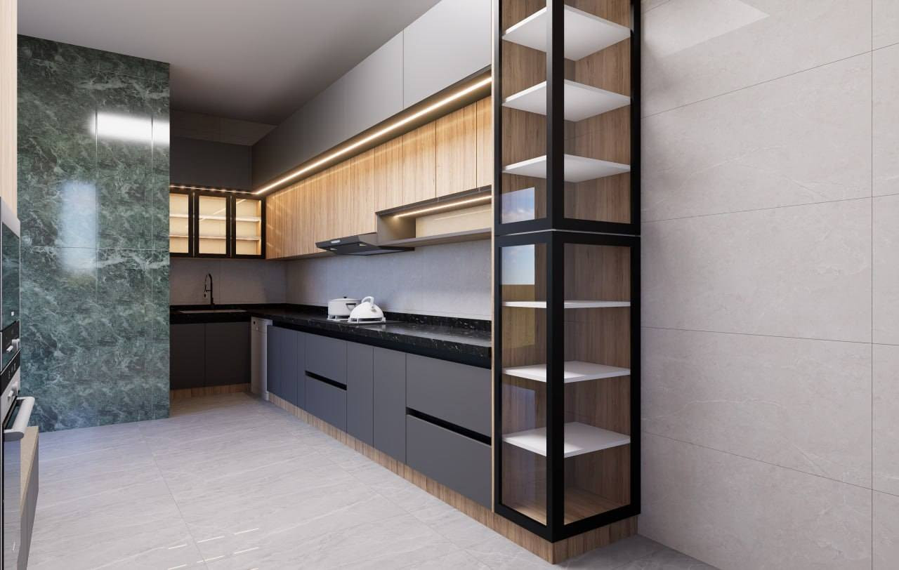 شركة الملاك ديكورات العامة 
خصم مده 10ايام 😍 
كاف موديلات مطابخ مودرن 
صار سعر متر (290) دولار بسس
يشمل ارضي +مرمر+ملحق / بدون اضافات كامل مطبخ 
وارتفاع ملحق 60.
ارتفاع ارضي 90.
عمق 60 
تواصل معنا عبر واتساب 
***********
