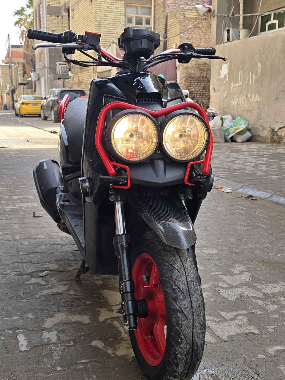 سلام عليكم سكنز جبلي 2017 رمبة مكفولة كفاله عامة
دراجة بيهة هواي غراض اصلي 
ستيرن كرزي ابو الارقام 
لقم ستيرن اصلي 
طرر كرزي اصلي 
جاملغ امامي الياف كاربون 
قبق شوتة الياف كاربون فايبر 
ذيل رياضي حديد اصلي 
درع مازدات حديد اصلي 
سبايدر قطعتين حديد اصلي 
دراجة بيهة ضربة بصيطة ومكحلة وموضحة بل صور بل كرن مال بجم اجتي من رمبة هيج 
عنوان بغداد الشعلة 
للاستفسار  ***********
واتساب وفيس وتصال ماعندك رصيد رمشلي اخابرك 😅
