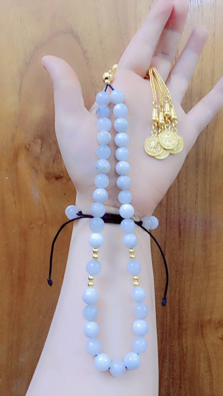 اعمالي اليدوية🥰
السعر  للسيت 25 الف واصل
للمسبحة 15 الف السوار 5 الاف
مسبحة مع سوار حياكتي من حجر القمر
المسبحة 33 حبة 
كركوشه معدن طلاء ثابت
والخيط خشن ويطول عمر 
حجر طبيعي  (((ضمان الفحص بوجود المندوب /حصرا/  قبل دفع المبلغ )))
اي رسالة متخص منشوري واي استفسار عن اي حجر غير الاحجار الانشرها ماارد اعتذر منكم متوفر توصيل لجميع محافظات العراق
الحجز واتساب فقط
...👇...
‏‪***********‬‏
