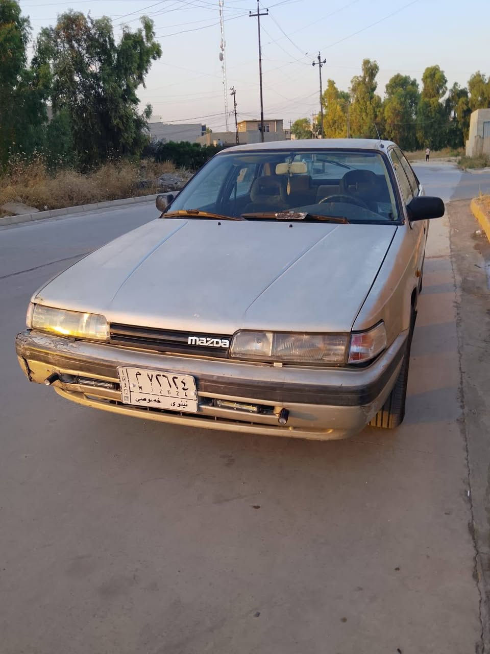 مازدا موديل 88 سنوية باسم صاحبها الشرعي + كابون بانزين سيارة جاهزة ونظيفة ومرتبة  السعر 28
 مكاني الموصل 
للتواصل  ***********
