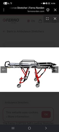 سديه اسعاف جديده كهربائي وميكانيكي للبيع الاتصال 07716817872 السعر ١٦٠...