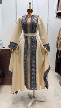 فستان دبل كلوش • أم وبنت • قماش إيطالي