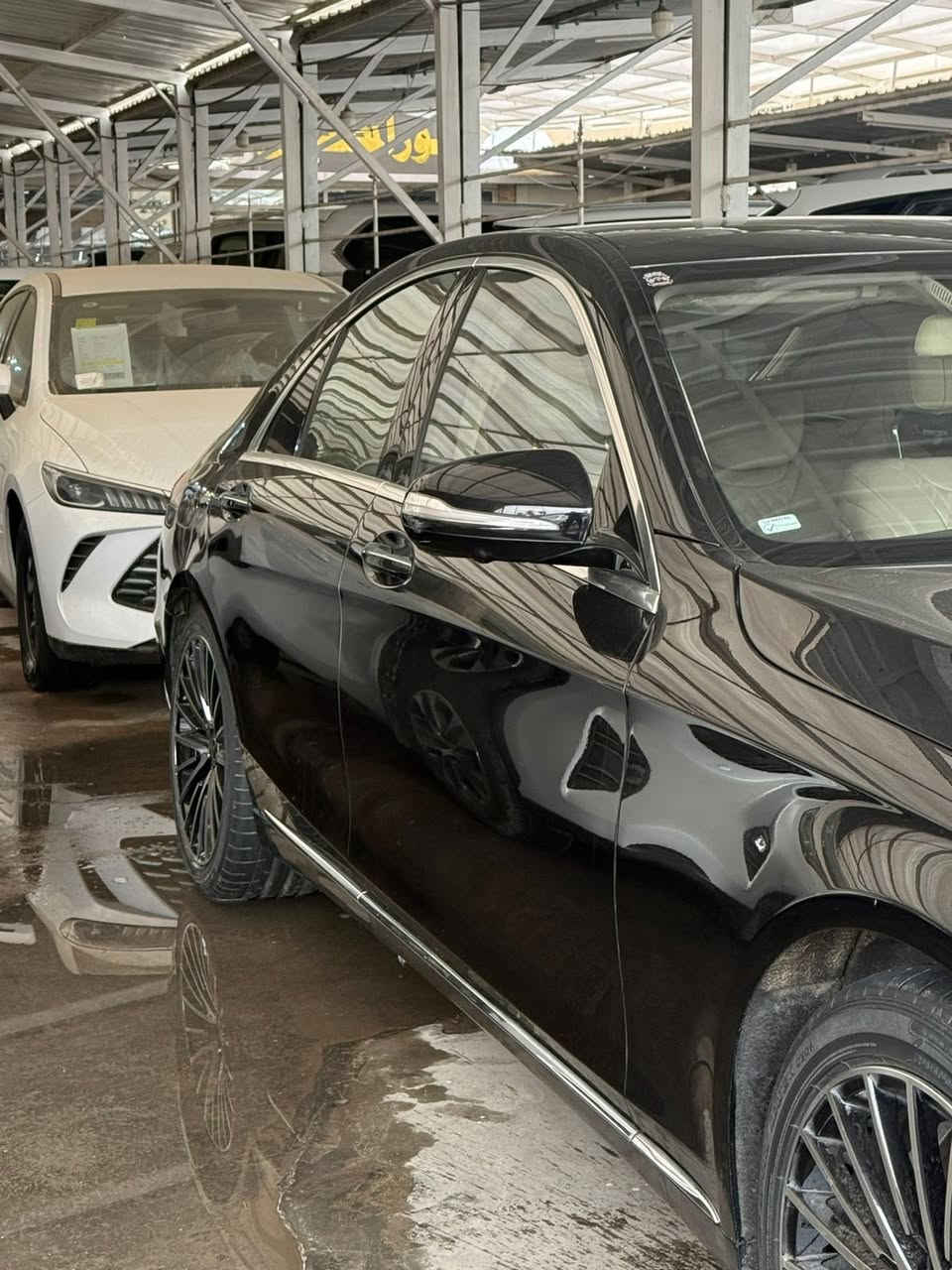 السلام عليكم
للبيع Mercedes S500 2014 
مكينه 8 سلندر (4فصوص) 
بانوراما  
٥ بردات
٤ كامرات
حساسات 360 
اوتو بارك
رادار امامي
رادار خلفي
نقطه عمياء
كشن تدفئه و تبريد
كشن يفتر ويه لستيرن
قياده اليه 
عطر بجكمجة 
شاشات خلفيه
بصمه ابواب 
بصمه تشغيل 
جكات تنزل وتصعد
داخل بيجي دزاينر 
داخل لدات ٧ الوان 
ويل 19 
جنطه كهرباء
كشنات خلفيه كهرباء
ماشيه 140 الف
مكفولة كفالة عامة 
مكينه وكير مكفلات 
السعر 38500$
العنوان بغداد الوزيرية 
للاستفسار 
***********
