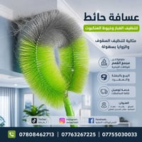 عسافة حائط • تنظيف غبار • خيوط عنكبوت