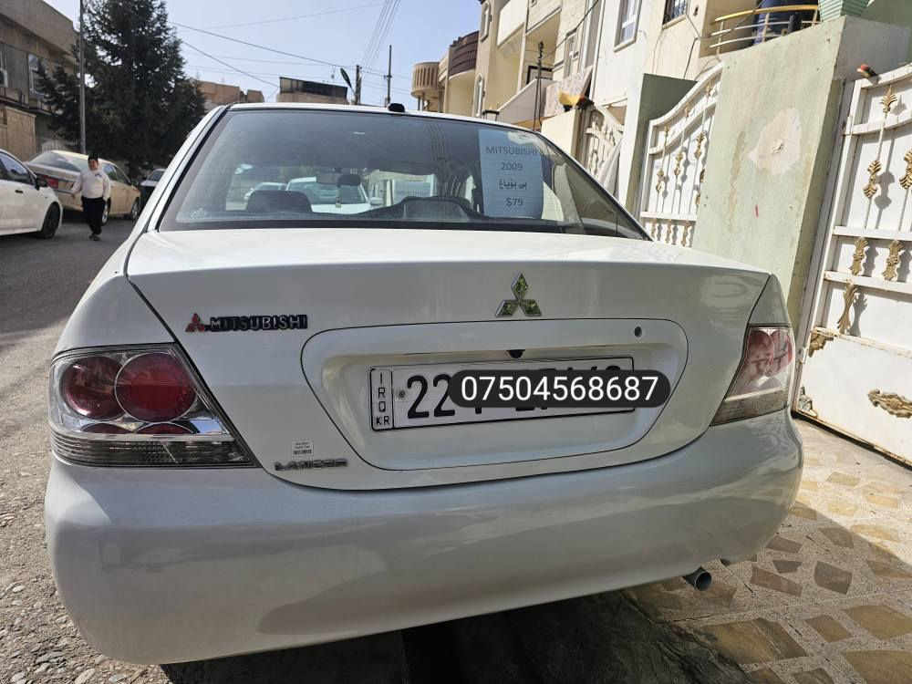 لانسه ر موديل 2009  مه کینه بچوک بی سبو غ بی لیدرا و گیرو مه  کینه و ته برید ته قه و ره قه به شه رت چرکه ی نیه  تایه یی نوی ره قه م و سه نه وی و فه حس و هه ززه نوی تابلیی خاوین و له سه ر بیلا دی ماوه. ته وه نرخی 79وه ره قه موبایل ***********شوین هه ولیر أربيل, العراق
