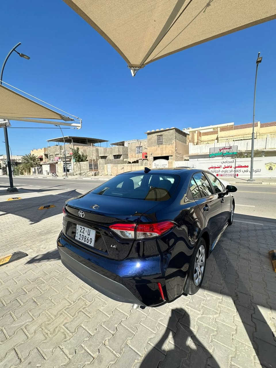 كورلا مديل 2024 حادثها بنيد فقط
باقي البدي كفالة عامة سيارة جديدة
بدون شواصي بدون ايرباك كلشي سليم ✔️
ماشية 9000 ميل 
رقم اربيل الدولي وكالة تحويل حاظر 
موصفاتها Le تدفئة تبريد بلكشنات 
السعر ب155 وبيها مجال 
بيع ومراوس 
العنوان البصرة المعقل 
الهاتف ***********
