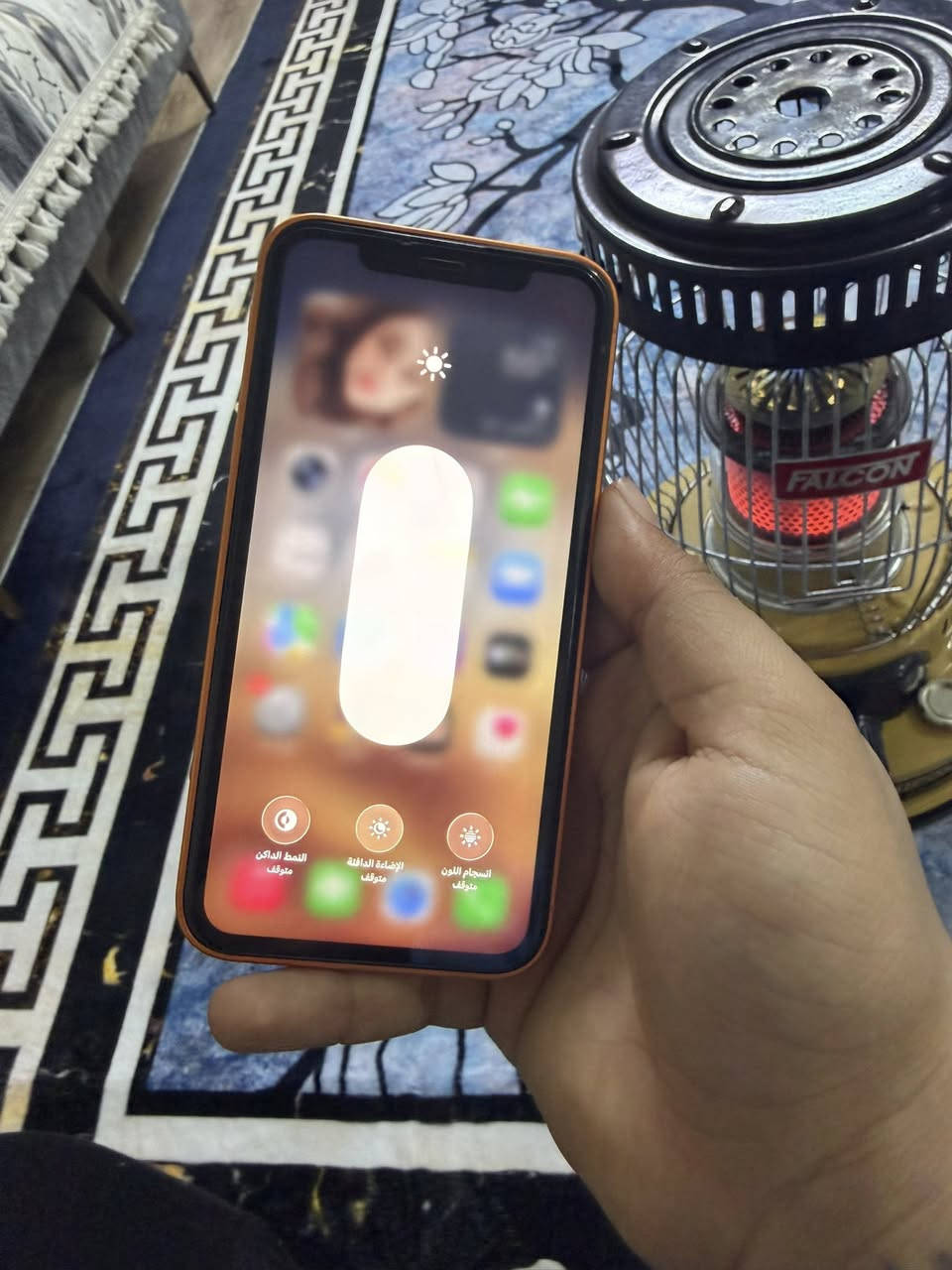 آيفون 11 محور 17 برو
الجهاز ما مبدل بي اي قطعه شاشه اصليه بطاريه اصليه 

جهاز كلش نضيف غراضه كامله ب 350 

***********
